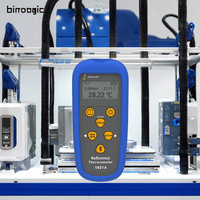 Thermomètre industriel de température de référence numérique de type RTD NTC K T Affichage LCD Personnalisation OEM pour laboratoire d'étalonnage
