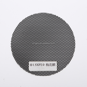 Accesorios de malla negra de fábrica OEM, cubiertas de rejilla de altavoz de Metal, malla metálica tejida para altavoz - Product Image 6