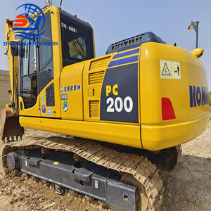 Excavatrice utilisée de machines de construction de KOMATSU Pc200 excavatrice de KOMATSU Pc200 de bonne condition fabriquée au Japon excavatrice - Product Image 2
