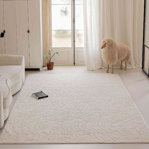HUGEAR Vintage <strong>Grey</strong> Floral Rectangle Living Room <strong>Rug</strong> 240x300cm Non-Slip Machine Washable Short Pile <strong>Bedroom</strong> Office Girls Boys - Product Image 4