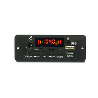 Nueva Placa Amplificadora Bluetooth LMS 2*5W 5V con Decodificación sin Pérdidas, Decodificador MP3, Función de Micrófono con Cable/Inalámbrico para Audio Multimedia