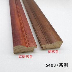 Wood Trim Rectangular Embossing <b>Printing</b> Wall Installation Indoor Use White Wood <b>Material</b> 64037 - Product Image 4