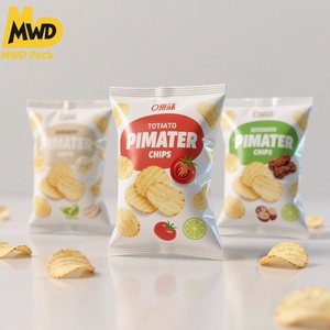 ミアワディ カスタムメイド 高品質 食品グレード 裏面シール スナックロゴ入りバッグ アルミ箔プラスチックバッグ - Product Image 3