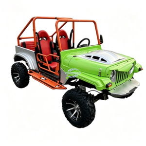 Véhicule tout-terrain personnalisé Jeep Wrangler Look quatre places, essence, pour adultes, idéal pour la plage et les dunes, véhicule de loisirs - Product Image 6