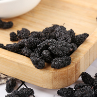 Groothandel Bulk Gezonde Instant Snacks Droog Zwart Fruit Gedroogde Moerbei