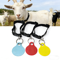 Kalung Nilon Berkualitas Tinggi yang Dapat Disesuaikan, Tali Pengikat Multi Warna untuk Domba, Kambing, Sapi, Label Leher, Label Telinga