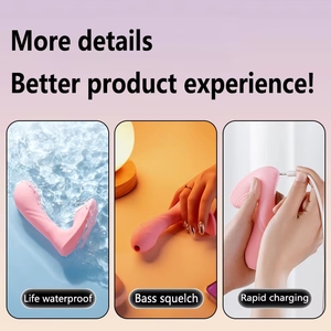 Nuovo Vibratore Indossabile a Forma di Slip con Telecomando e Funzione Spray, Giocattolo per Donna - Product Image 6