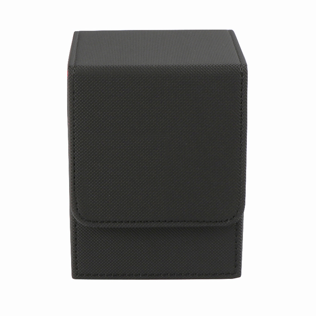 Custom  Design PU Leather Sports Trading Cards Storage Box with Magic Deck Box