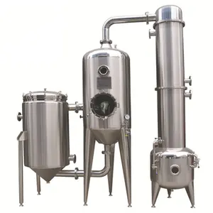 Multifunctional Stainless steel vacuum aseptic herb Evaporator concentrate production equipment