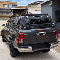 Capot de benne en alliage d'aluminium pour Toyota Tacoma TRD Off-Road 2016-2026 5FT, étanche, verrouillable, sans perçage, ajustement sur mesure