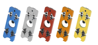 RISAM aiguisoir de couteaux porte-clés Portable de haute qualité EDC outil d'affûtage de couteaux en diamant pour la pêche en plein air