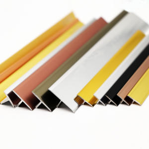 Harga Pabrik Trim Ubin Transisi <span class=keywords><strong>T</strong></span>-<span class=keywords><strong>Bar</strong></span> Aluminium Dekoratif Perak Anodized Modern untuk Ubin Dinding Apartemen - Product Image 6