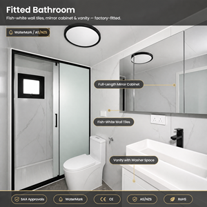 <span class=keywords><strong>Casa</strong></span> Contenedor Personalizable de 2 Dormitorios, Diseño Moderno, <span class=keywords><strong>Electrodomésticos</strong></span> de Cocina/Accesorios de Baño Personalizados <span class=keywords><strong>para</strong></span> Uso en Campamentos, Hoteles/Villas - Product Image 6