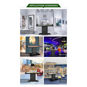 Thông minh cà phê tương tác LCD hiển thị cảm ứng bảng nhà hàng thiết bị quảng cáo với bàn màn hình tương tác - Product Image 6