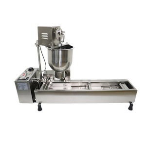 Équipement de cuisine Machine commerciale automatique pour la fabrication de <span class=keywords><strong>mini</strong></span> beignets Machine à faire des beignets Friteuse à beignets Machine de cuisson - Product Image 1
