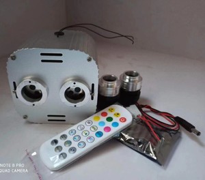 10W/20W Single Port/Dual-Port Chất Lượng Cao Led Nhạc Dancing Rgbw Hỗn Hợp Màu Sợi Quang Động Cơ - Product Image 4