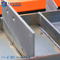 Material de Panel Sándwich para Construcción Metálica, Estructura de Acero para Talleres, Edificios de Oficinas