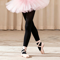 Medias de Ballet de Nailon 60D sin Costuras, Transpirables y Antipilling para Niñas, para Danza, Gimnasia y Práctica de Ballet