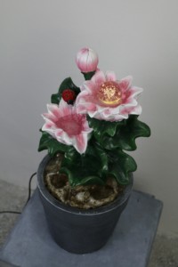 (Oferta caliente) Escritorio rosa para fuente de agua interior y exterior Decoración de sala de estar Humidificador de aire - Product Image 6