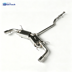Sistema de escape Catback Valvetronic de acero inoxidable de alto rendimiento para coche, pieza de repuesto para mejora de sonido - Product Image 5