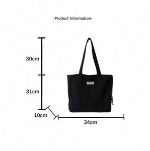 Sac fourre-tout d'épaule en toile imperméable de haute qualité pour infirmières, avec plusieurs poches et fermeture éclair, pour femmes - Vente promotionnelle directe usine - Product Image 2
