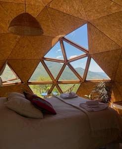 Iglu Haus Glas Wintergarten Camping Glamping Geodätisches Kuppelzelt Resort Garten Outdoor Metallrahmen - Product Image 3