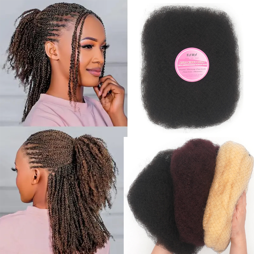 Vast Hair Official - KAMA Factory Price Indian Bulk Remy Human Hair 50g for Braids Braiding Twist  Kinky Curly in Bulk Mixed Wholesale