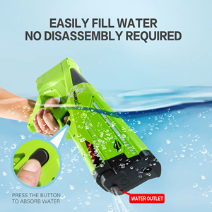 自动装载水弹射击枪玩具电动水枪自动喷射鲨鱼发射器玩具批发价格喷枪 - Product Image 3