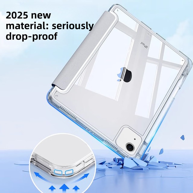 New Style 3+Y Custom-Made DIY for iPad 13-inch Air 7 Tablet Case with Pencil Slot Model 51 11th Generation