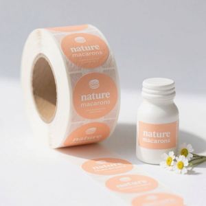 Etiqueta Adhesiva de Vinilo de PVC Impermeable Personalizada para Cosméticos, Impresión Directa de Fábrica - Product Image 5