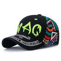 Casquettes de baseball Gorras 6 panneaux Hip Hop Streetwear 100% coton unisexe broderie 3D réglable décontractée avec logo personnalisé