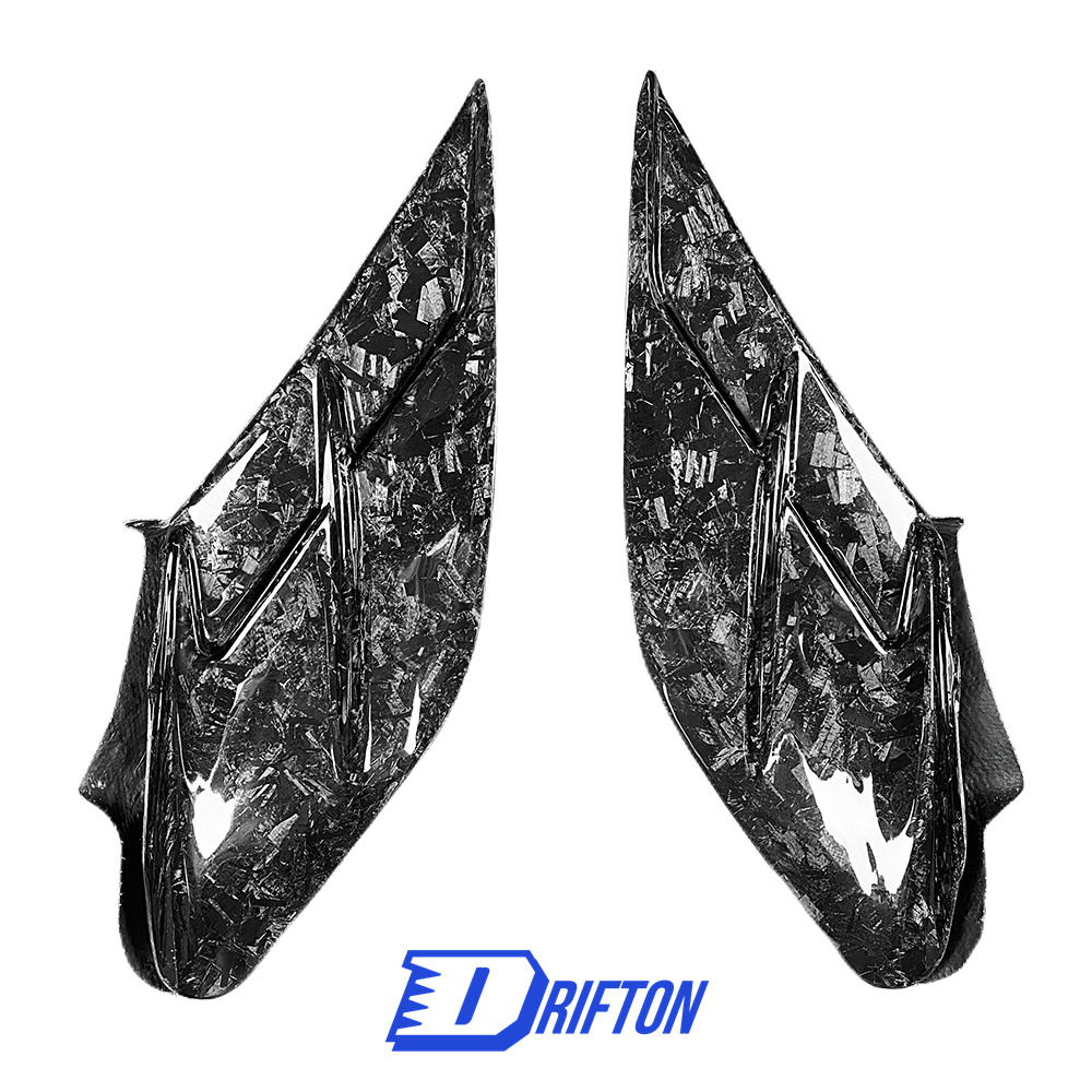 Fibra de carbono seca forjada