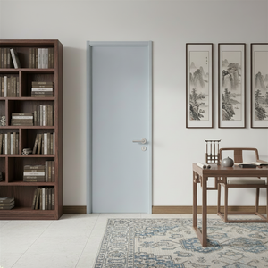 Porte composite insonorisée IKN Nusantara Green, peinture écologique à base d'eau, triple étanchéité, isolation phonique 55 dB, taille et couleur personnalisées - Product Image 4