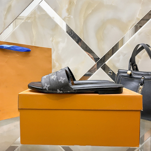 <span class=keywords><strong>Sandalias</strong></span> de Diseñador de Lujo de Alta Calidad para <span class=keywords><strong>Mujer</strong></span>, Modernas, de Una Sola Tira, Punta Abierta, Planas, para Hombre y <span class=keywords><strong>Mujer</strong></span>, para Playa, Verano - Product Image 4