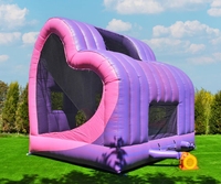 Château gonflable romantique pour l'intérieur et l'extérieur, nouvelle structure de saut, trampoline certifié CE, garantie 3 ans, PVC pour couples