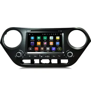 8 "Android 10 Rds Auto Radio Multimedia Speler Voor Hyundai Grand I10 2013 2014 2015 2016 8Core Am Dubbele Opname Auto Radio