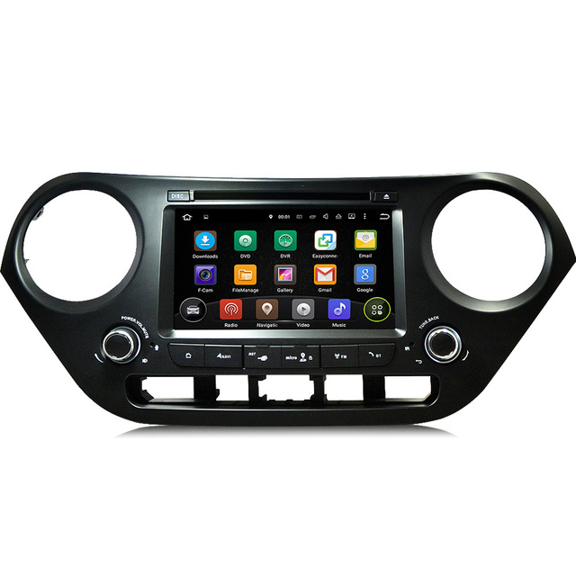 8" Android 10 RDS Car Radio Multimedia Player for Hyundai Grand I10 2013 2014 2015 2016 8Core AM Double Recording Auto Radio