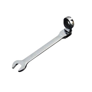 1pc Testa Fissa Combinazione Chiave Chiave A Cricchetto Set di Utensili A Mano Manico A Cricchetto Chiavi 8/9/10/11/12/13/14/15/17/19mm - Product Image 1