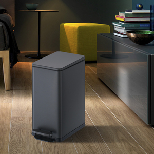 <span class=keywords><strong>Cubo</strong></span> de <span class=keywords><strong>Basura</strong></span> Moderno y Elegante de Acero Inoxidable con Pedal, Abertura Superior Amplia, Fácil Eliminación de Residuos, Diseño Robusto, <span class=keywords><strong>Cubo</strong></span> Interior para - Product Image 3