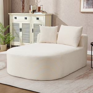 Canapé convertible moderne et modulaire pour appartement, combinaison de canapé-<span class=keywords><strong>lit</strong></span> rembourré <span class=keywords><strong>en</strong></span> tissu sans armature pour salon - Product Image 1