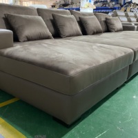 Kino Zimmer Erste Reihe Freizeit Schlafs ofa Maßge schneiderte Größe Wildleder Stoff Komfortable Lounge Chaise Theater Möbel Medien Sofas