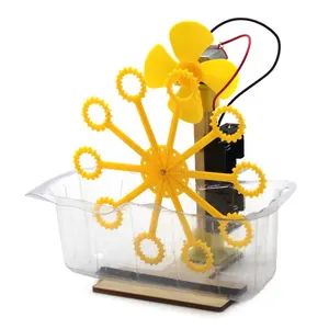 DIY oyuncak üreticisi öğrenci el kabarcık makinesi bilimsel deney oyuncaklar