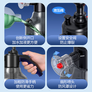 เครื่องฉีดโฟมล้างรถ 2.0 ลิตร แบบใช้มือ สำหรับทำความสะอาดรถยนต์และสวน - Product Image 4