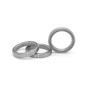 Rodamiento de Bolas de Ranura Profunda de Pared Delgada de Acero Inoxidable S6700 01 02 03 04 05ZZ/RS, Cerradura Inteligente con Huella Dactilar P5 C3 de Acero Cromado - Product Image 4