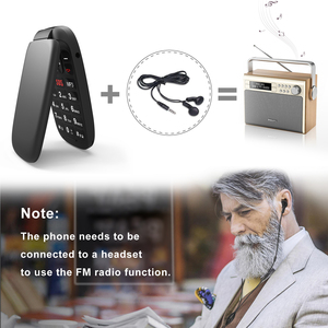 Flip phone cellulare 4g tastiera mobile dual sim slim feature phone - Product Image 3