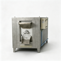 Machine automatique de torréfaction d'arachides et de noix avec moteur pour la transformation de snacks