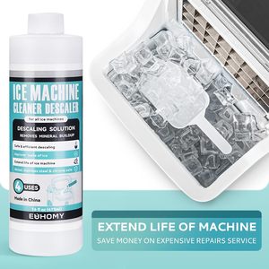 Nettoyant et détartrant pour machine à glaçons EUHOMY, 32 fl oz, 8 utilisations, solution universelle pour toutes les machines à glaçons - Product Image 6