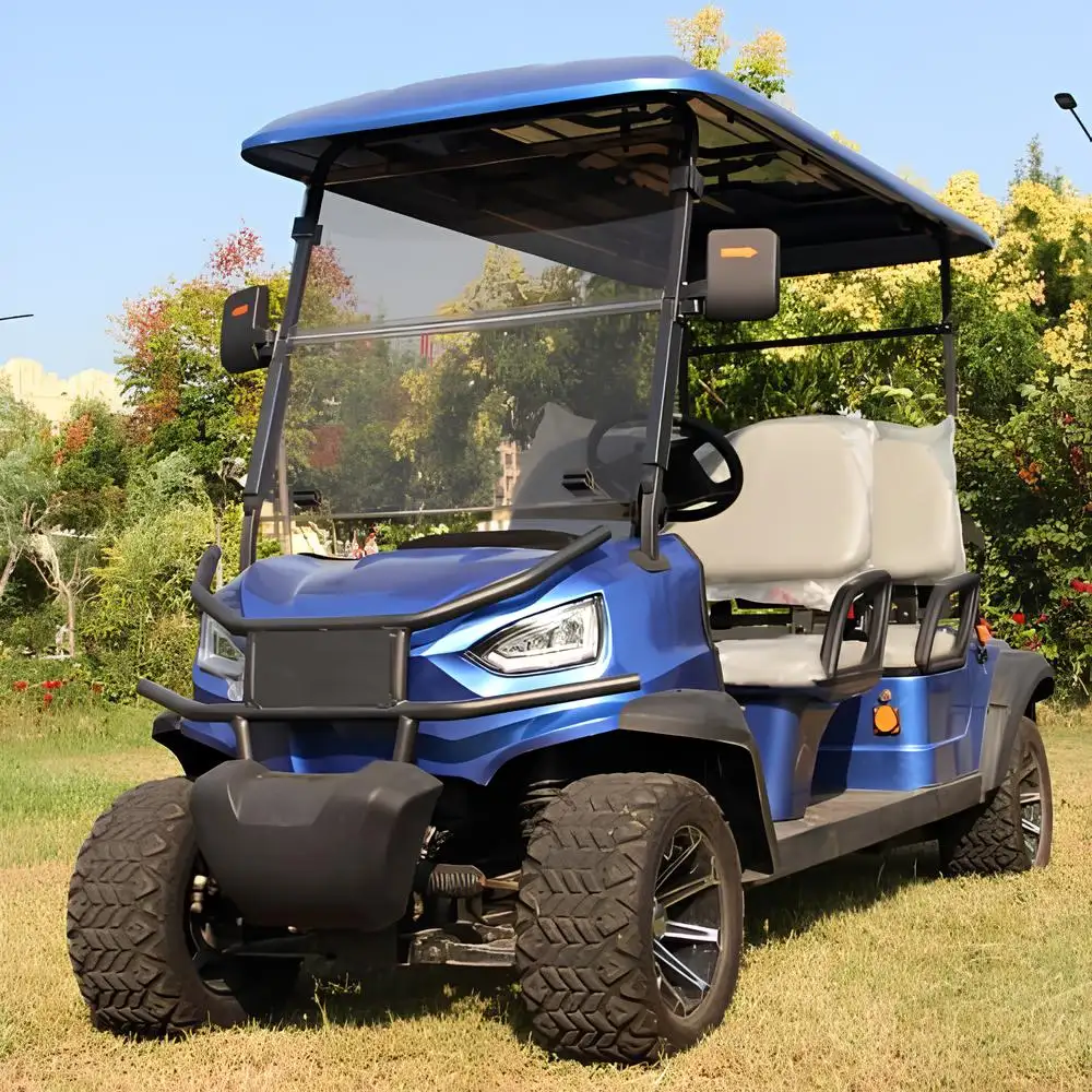 Chinesische elektrische Golf wagen Günstige Preise Buggy zum Verkauf Club Golf wagen Batterie betriebener elektrischer Radstand 4 Golf wagen