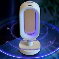 USB Mosquito Killer Intérieur avec Night Light UV Attractant Catcher pour Bureau à Domicile White-1PACK