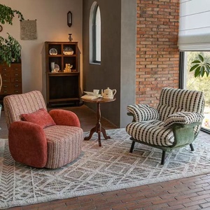 Sillón <span class=keywords><strong>Reclinable</strong></span> Individual de Estilo Vintage, Perfecto para Salas de Estar Pequeñas o Grandes, Balcones, Sillón de Relajación - Product Image 6